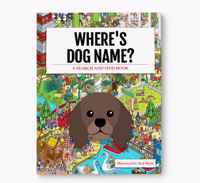 Personalized Where's {dogsName} Book